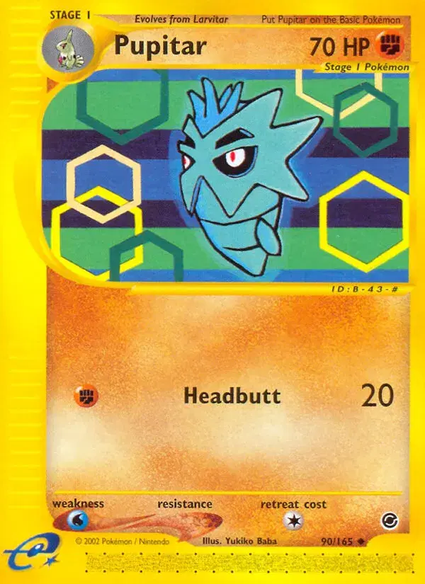 Pupitar Expedition Base Set 90