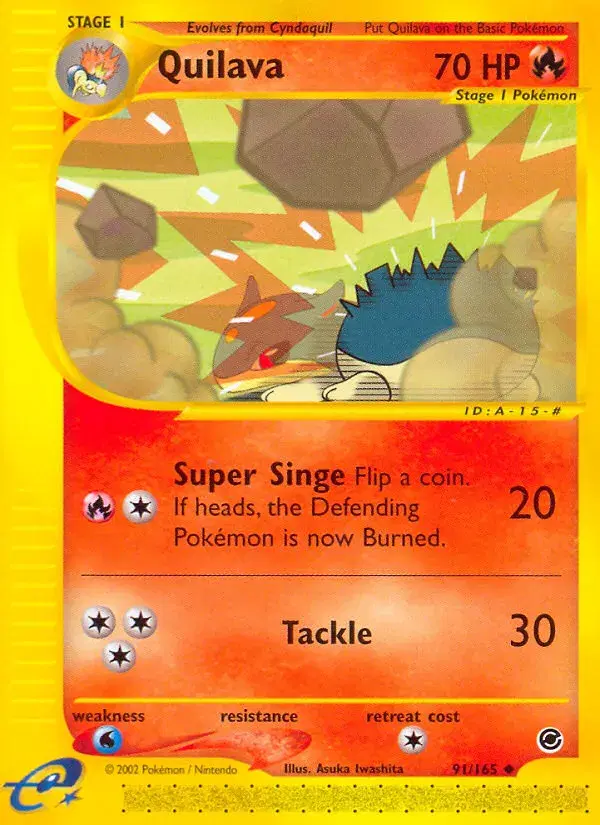 Quilava Expedition Base Set 91