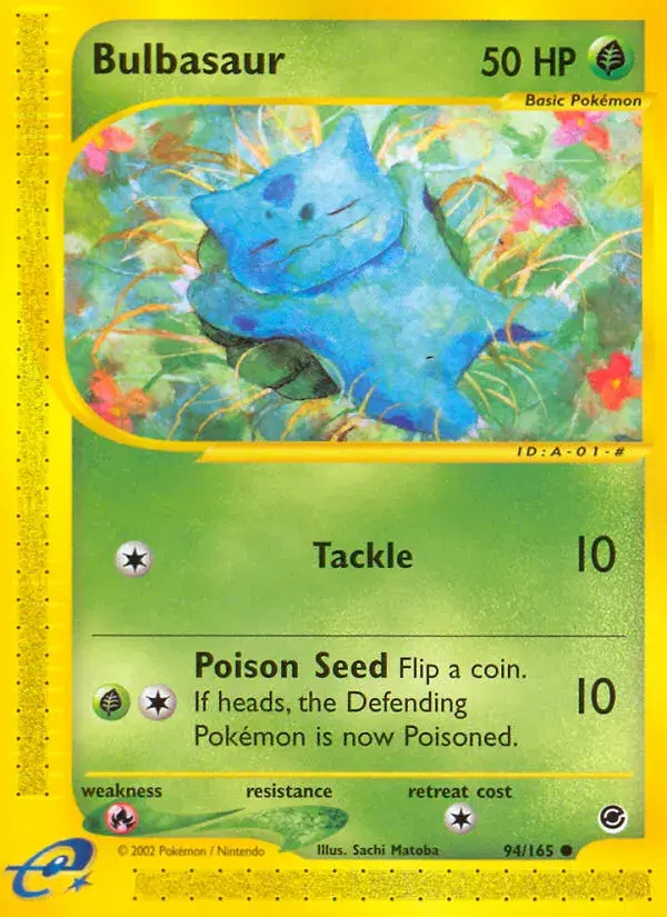 Bulbasaur Expedition Base Set 94