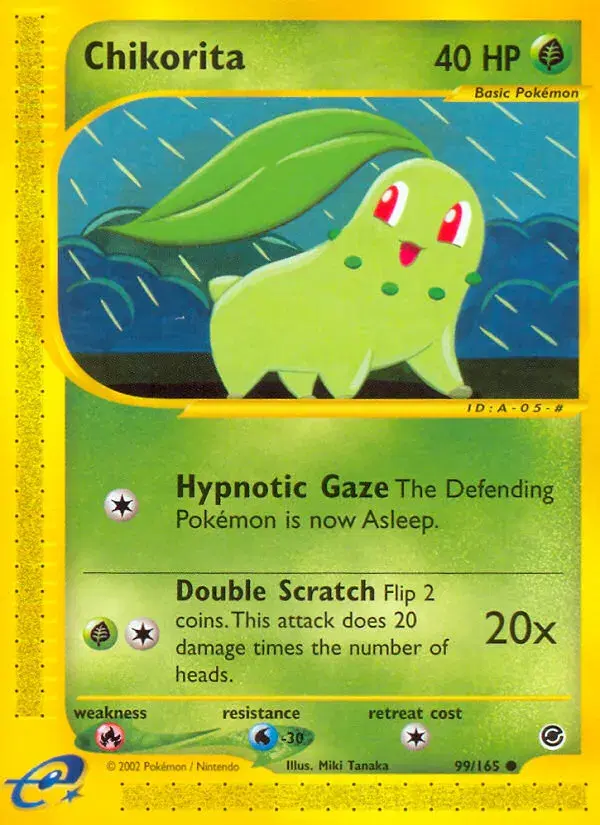 Chikorita Expedition Base Set 99