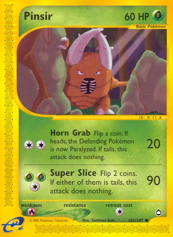 Pinsir Aquapolis 101