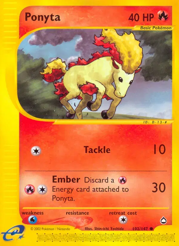 Ponyta Aquapolis 102