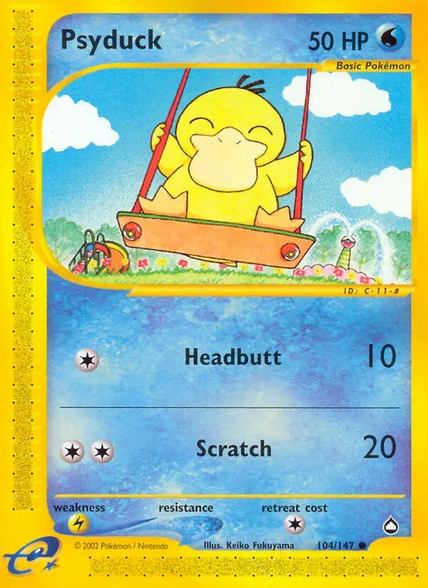 Psyduck Aquapolis 104