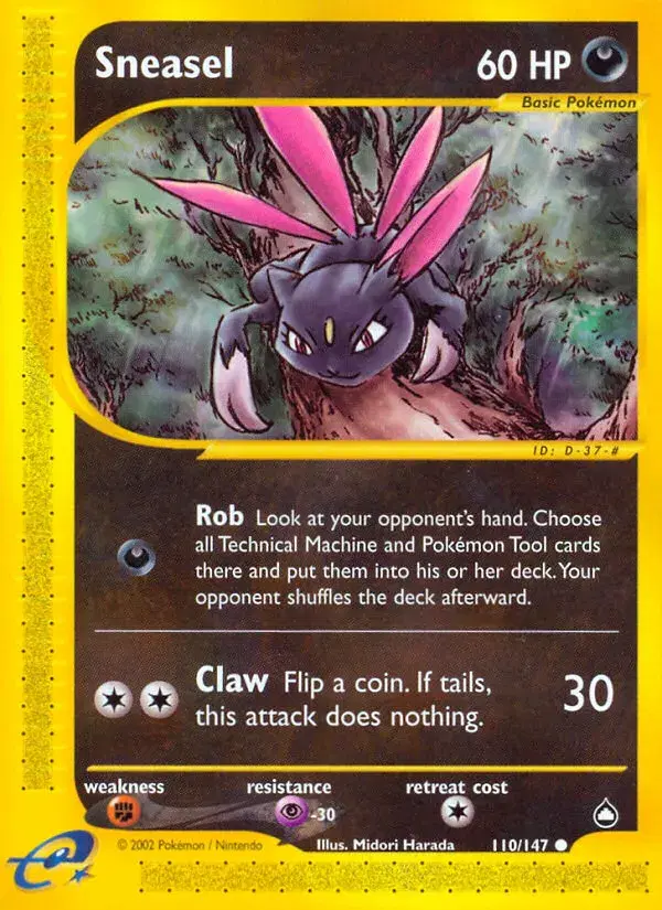 Sneasel Aquapolis 110
