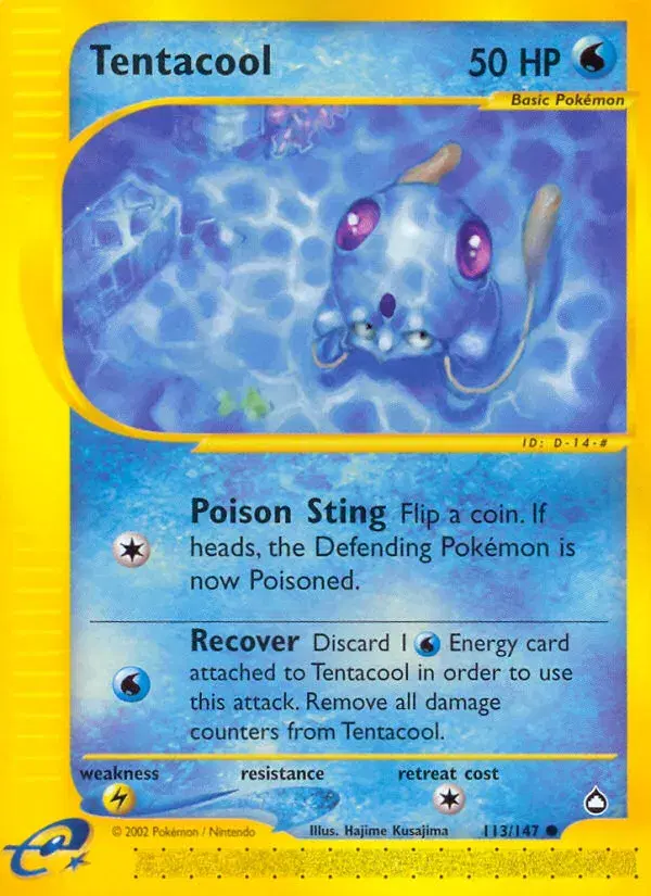 Tentacool Aquapolis 113