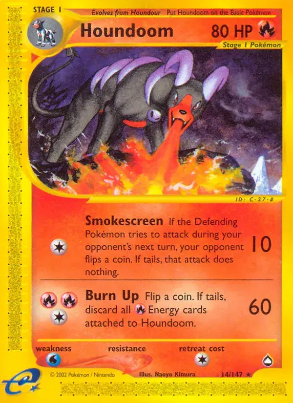 Houndoom Aquapolis 14