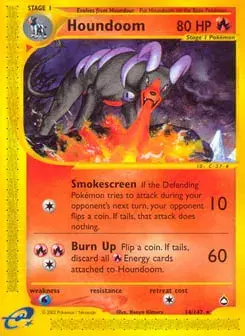 Houndoom Aquapolis