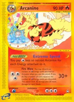 Arcanine Aquapolis