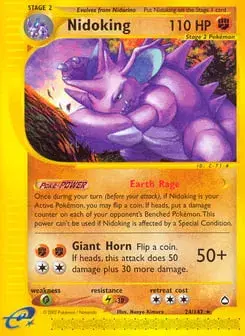 Nidoking Aquapolis