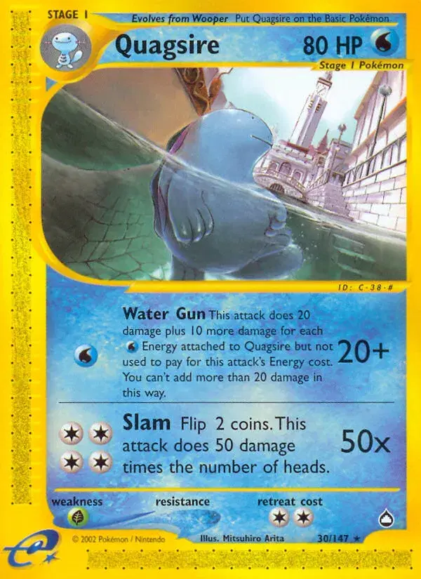 Quagsire Aquapolis 30