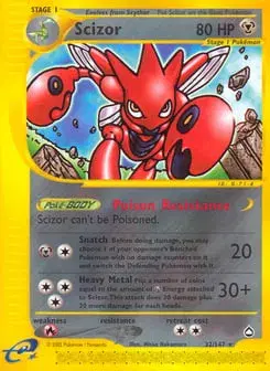 Scizor Aquapolis