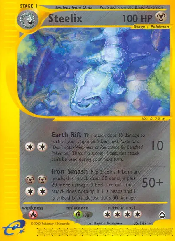 Steelix Aquapolis 35
