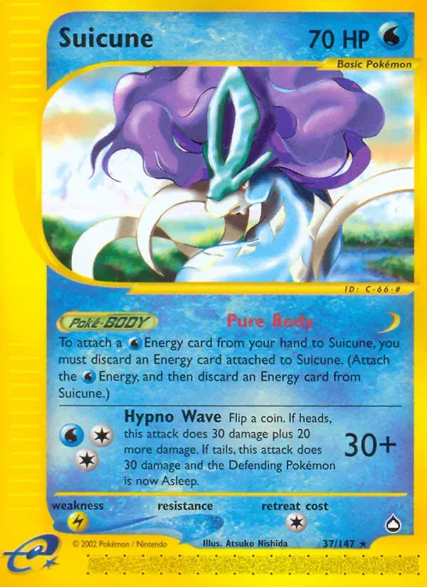 Suicune Aquapolis 37