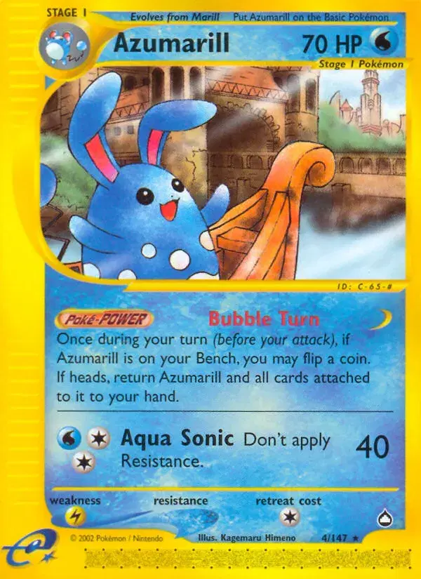 Azumarill Aquapolis 4
