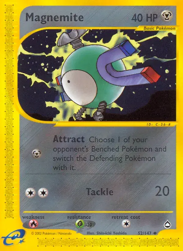 Magnemite Aquapolis 52