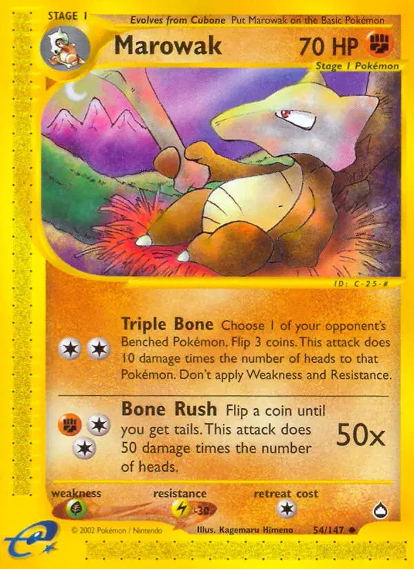 Marowak Aquapolis 54