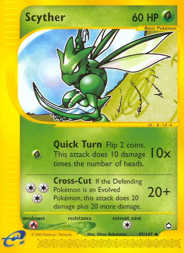 Scyther Aquapolis 57