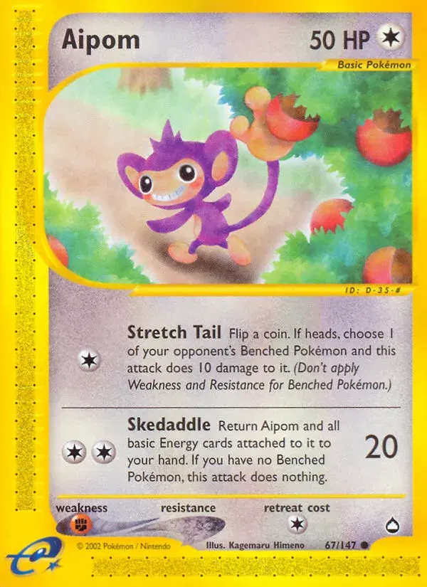Aipom Aquapolis 67