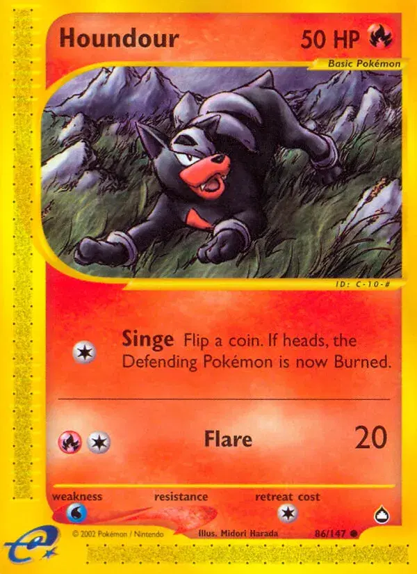 Houndour Aquapolis 86