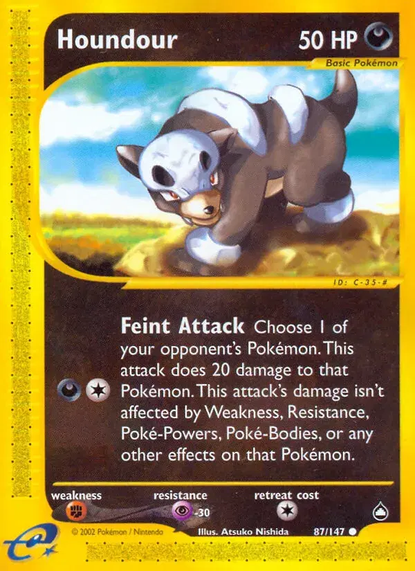 Houndour Aquapolis 87