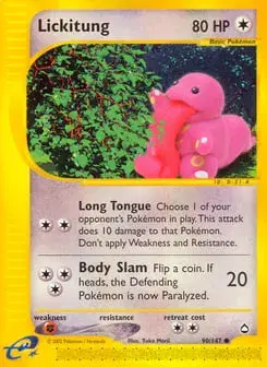 Lickitung Aquapolis