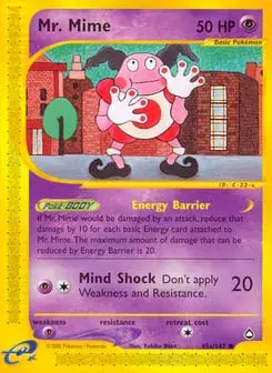 Mr. Mime Aquapolis