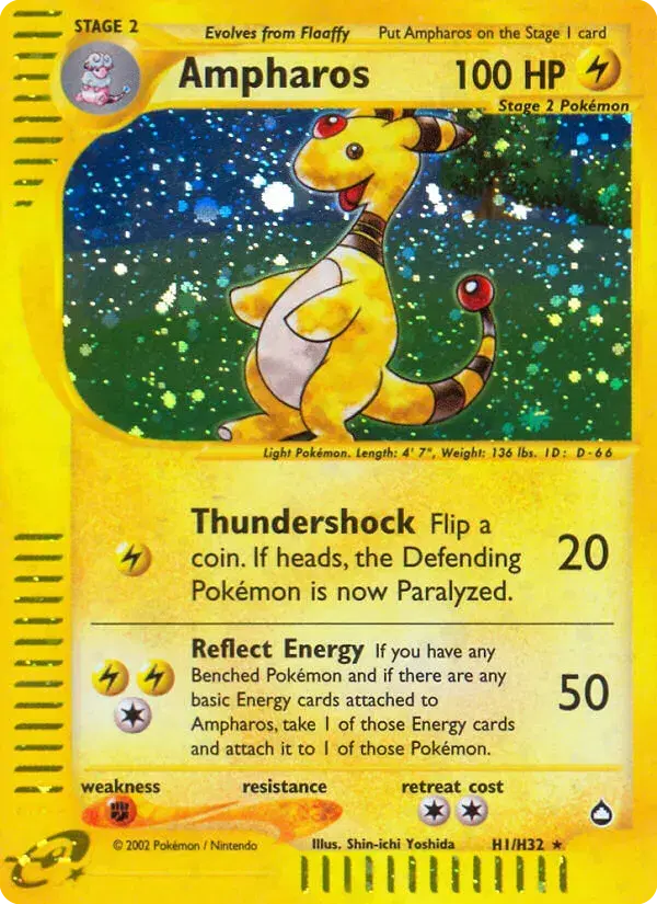 Ampharos Aquapolis H1