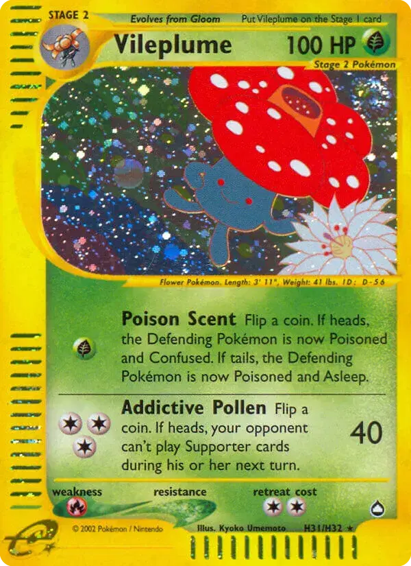 Vileplume Aquapolis H31