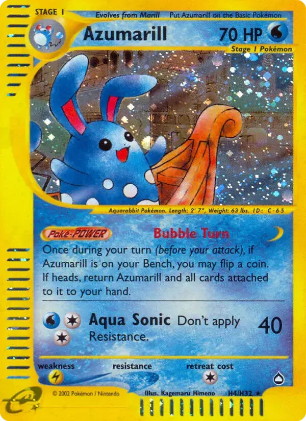 Azumarill Aquapolis H4
