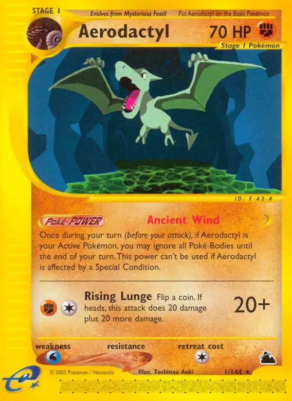 Aerodactyl Skyridge 1