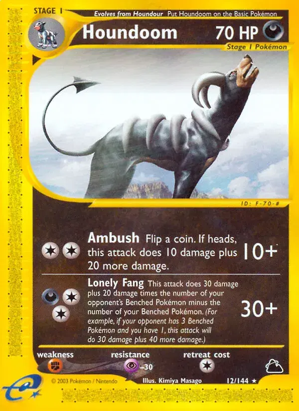 Houndoom Skyridge 12