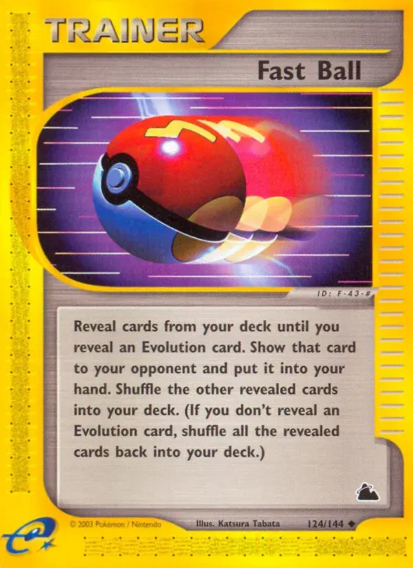 Fast Ball Skyridge 124