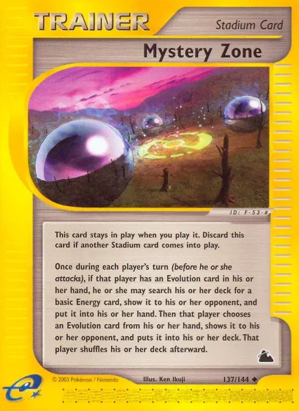 Mystery Zone Skyridge 137