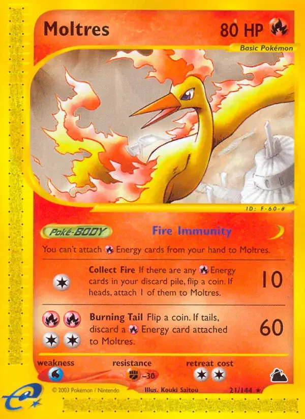 Moltres Skyridge 21