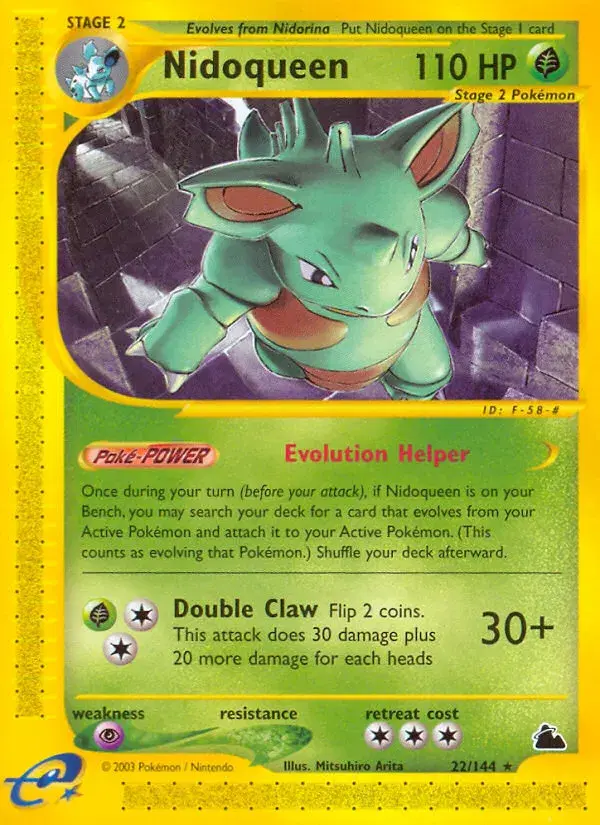 Nidoqueen Skyridge 22