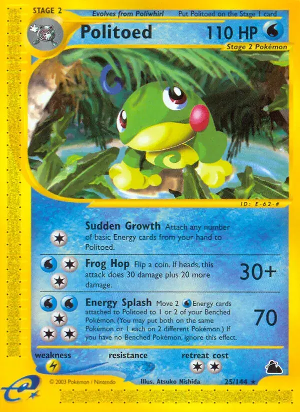 Politoed Skyridge 25
