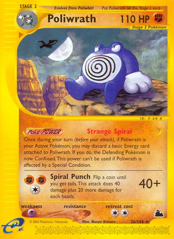 Poliwrath Skyridge 26