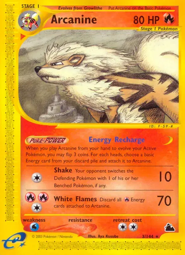 Arcanine Skyridge 3