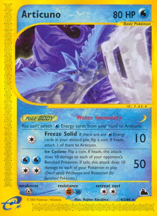 Articuno Skyridge 4