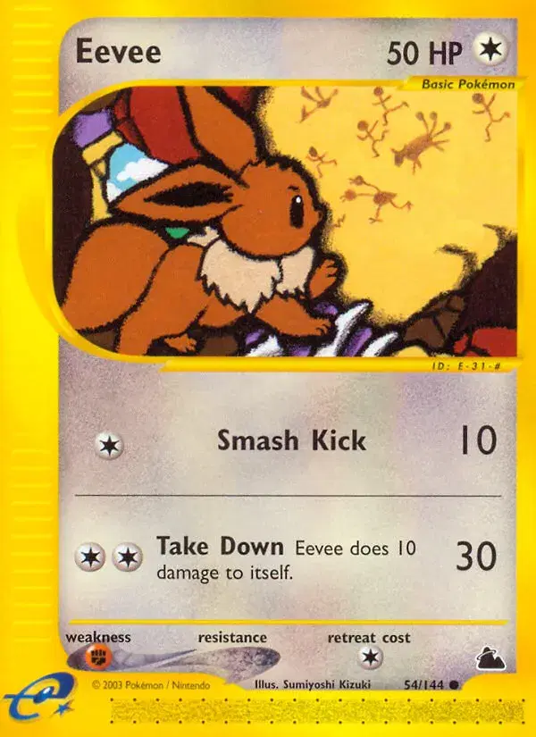 Eevee Skyridge 54