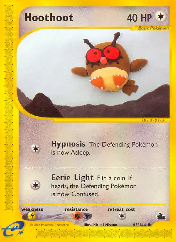 Hoothoot Skyridge 65