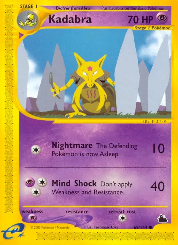 Kadabra Skyridge 69