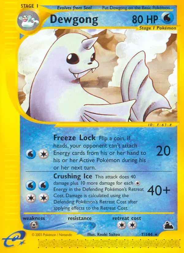 Dewgong Skyridge 7