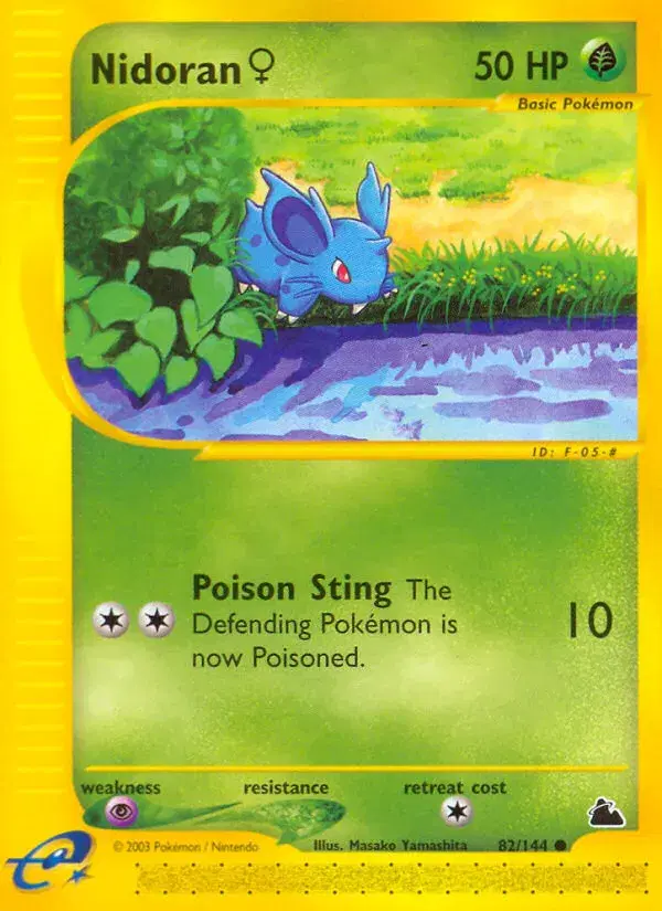 Nidoran ♀ Skyridge 82