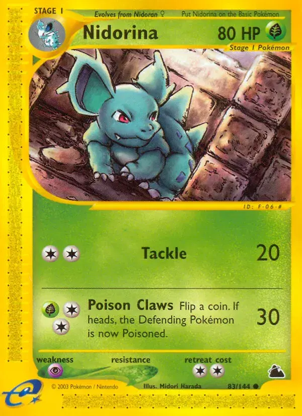 Nidorina Skyridge 83