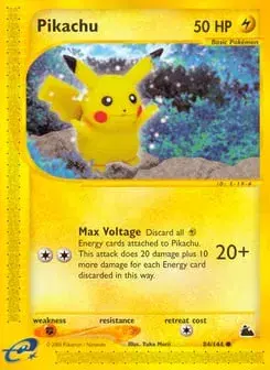 Pikachu Skyridge