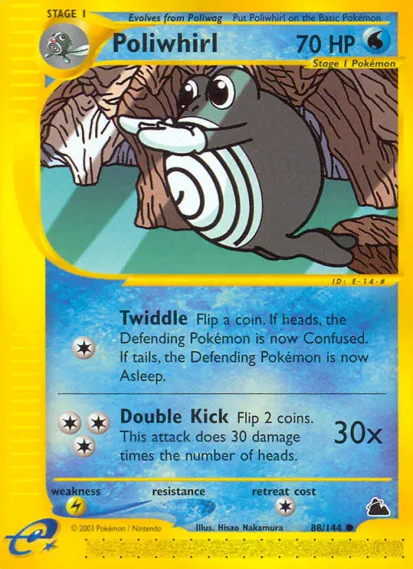 Poliwhirl Skyridge 88