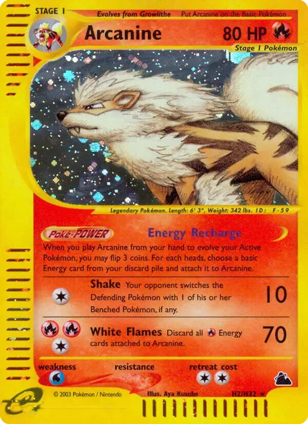 Arcanine Skyridge H2