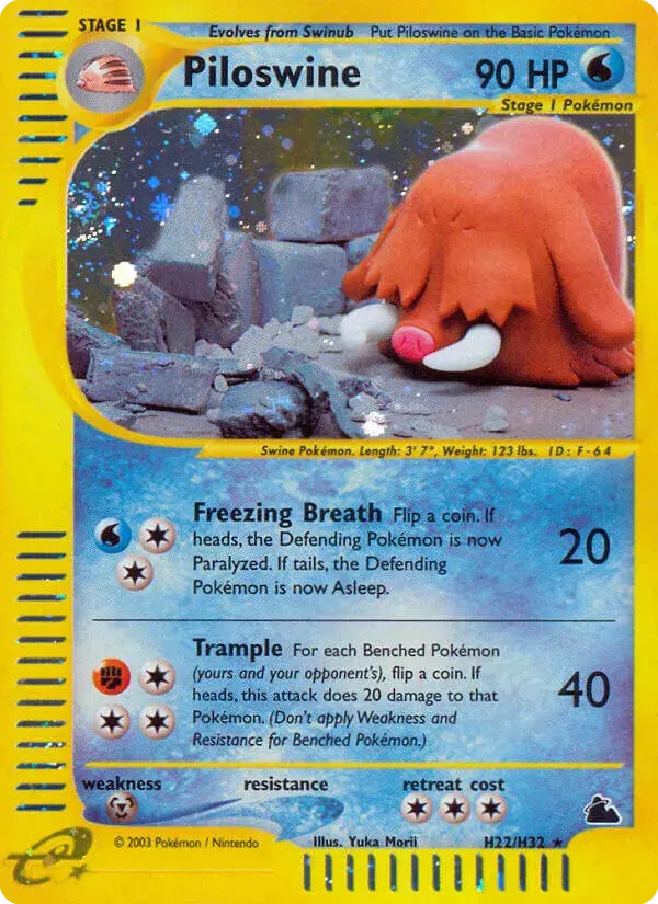 Piloswine Skyridge H22
