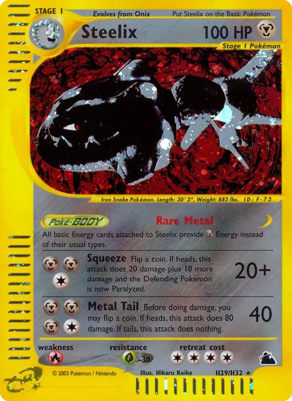 Steelix Skyridge H29